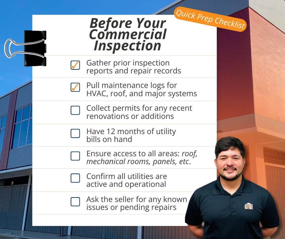commercial building inspection checklist