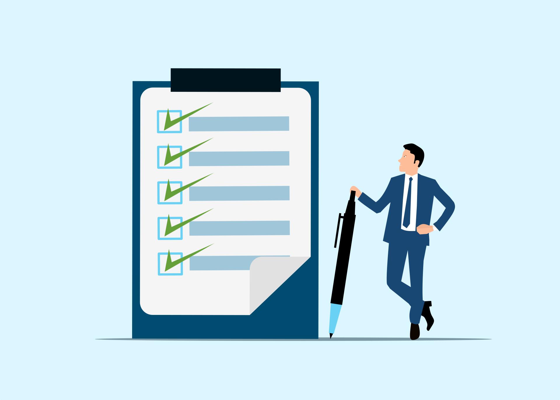 property inspection checklist