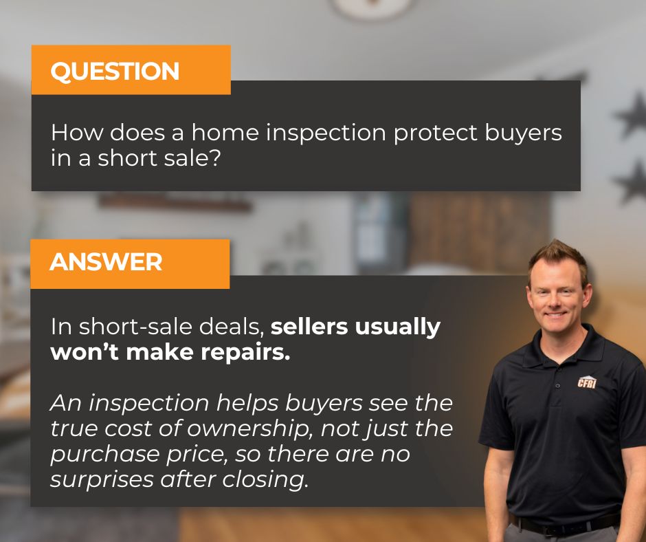 how inspections help mitigate the risk of buying a short sale home