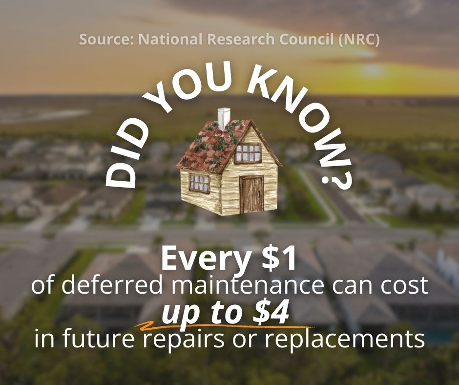 deferred maintenance is the biggest risk of buying a short sale home