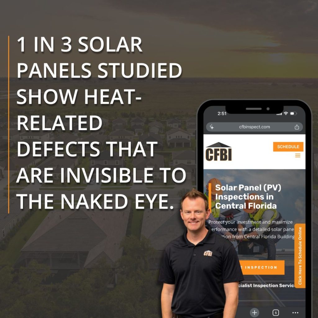 one reason to book a solar panel inspection