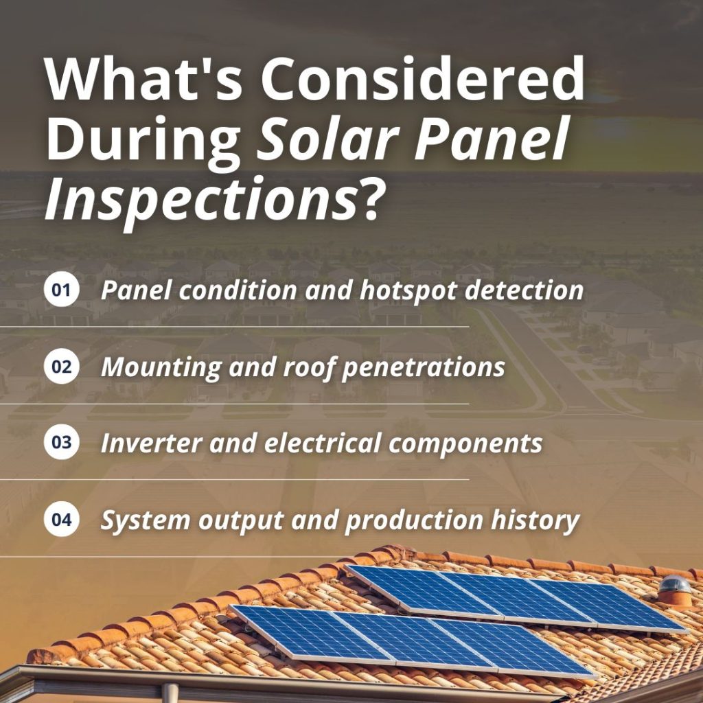 solar panel inspection